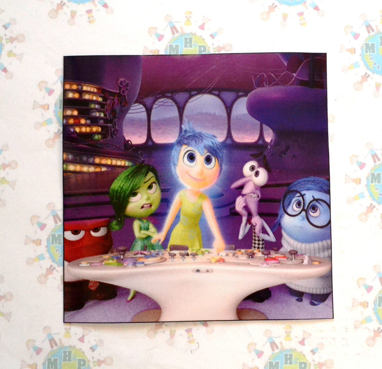 Наклейка на вимикач Головоломка