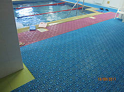 Модульне антиковзне покриття для басейнів "Aquafloor"