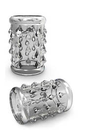 Насадка STAY HARD-COCK SLEEVE 05, CLEAR