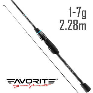 Спінінг Favorite Blue Bird BB1-762UL-T 2.28 m 1-7g Fast