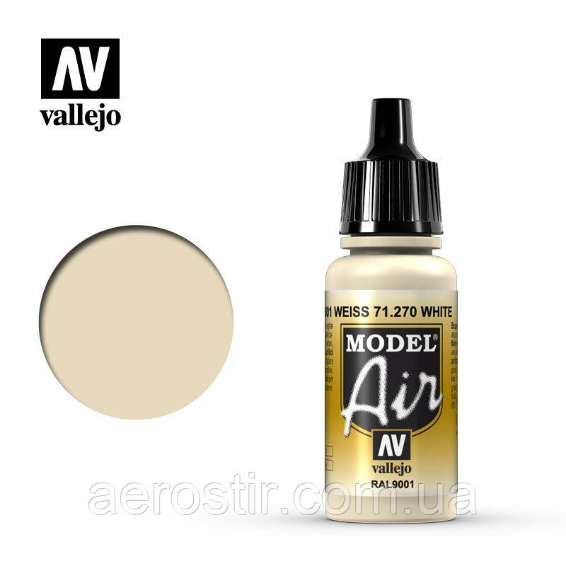 Акрилова фарба White 17 мл. Vallejo 71270