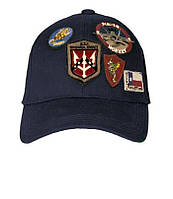 Кепка Top Gun Cap With Patches (синяя)