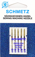 Игла Overlock для быт оверлоков и распошивальных машин SCHMETZ Германия наб=5игл