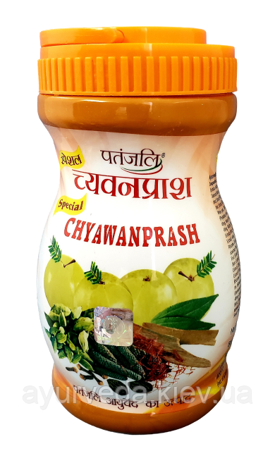 Чаванпраш Patanjali 500 гр, Спеціальний з шафраном - тоніком для здоров'я, імунітет, профілактика застуд