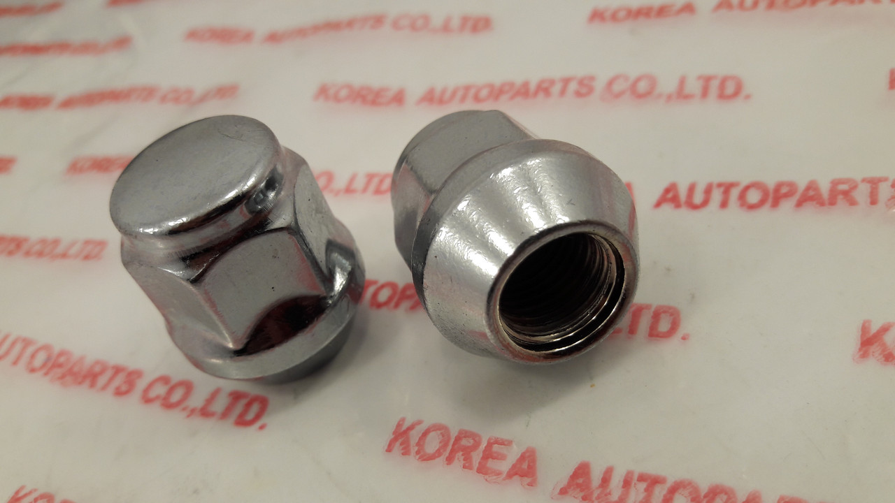 Гайка колеса (закрита) хром Авео, Лачетті КАР Корея, фото 1