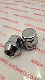 Гайка колеса (закрита) хром Авео, Лачетті КАР Корея, фото 3