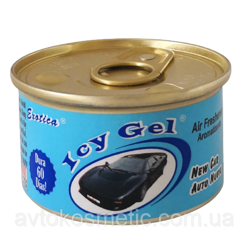 Ароматизатор гелевий Icy gel — New car, фото 1