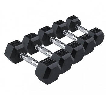 Гантелі з фіксованою вагою