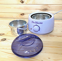 Набір Воскоплав баночний з терморегулятором WH-001 Pro-Wax100 з Воском Hot Wax 100г-2093, фото 8