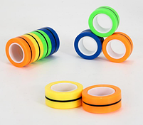 Магнітні кільця антистрес спиннер/fingears magnetic rings/фингирс/fidget spinner /фиджет кільця-2120, фото 6