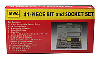Набір інструментів у валізці AIWA 41-Piece Bit and Socket Set-2126, фото 7