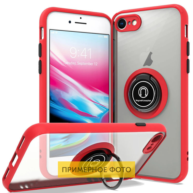 TPU+PC чохол Deen ColorEdgingRing під магнітний тримач для Xiaomi Redmi Note 9 / Redmi 10X
