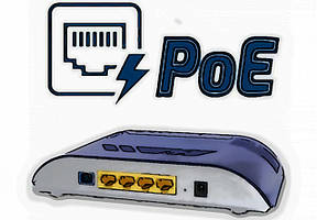 ONU/ONT з POE (EPON и GPON)
