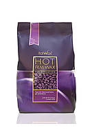 Гарячий віск ItalWax плівковий в гранулах Зливу 1000г Plum Hot Film Wax for depilation Італія