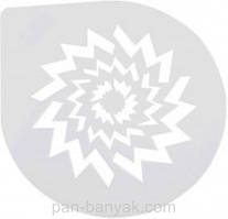 Трафарет для торта Empire "зигзаг" пластик (8744 EM)