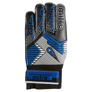 Воротарські рукавички сині MITRE Latex Foam розмір 8, фото 3