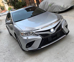Передній бампер Toyota Camry V50/55 2012-2017 р. стиль 2018 USA