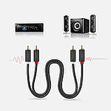Ugreen якісний аудіокабель RCA-RCA 1 метр AV104 30747, фото 3