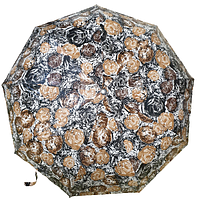 Зонт женский складной полный автомат "Цветы "
