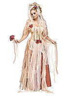 Женский карнавальный костюм мертвой невесты