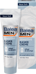 Balea MEN Rasiercreme sensitive Крем для гоління для чутливої шкіри 100 мл