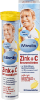 Mivolis Zink + C Brausetabletten 20 St., 82 g Витаминный комплекс Zink + Vitamin C для иммунитета 20 шт.