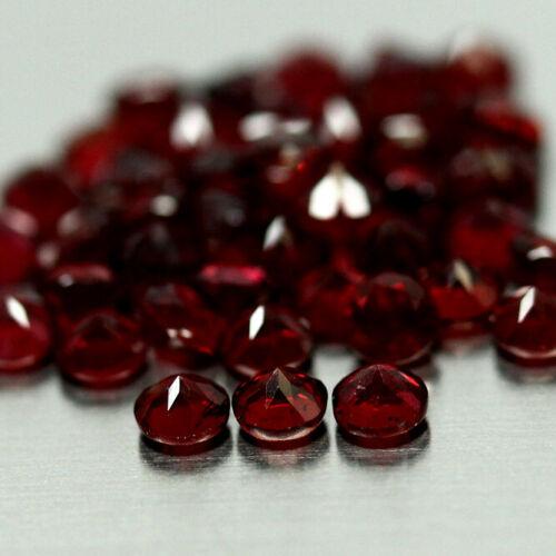 4.68 карат. Природний родоліт гранат 48 шт. 2.5-2.6 мм