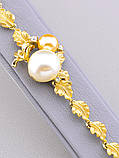 Золотистий браслет "Завітний плід" від студії LadyStyle.Biz, фото 2