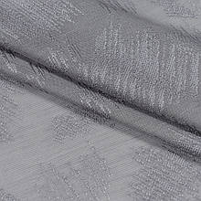 Гардинное полотно ДАЛМА штрихи / сіро-сизий