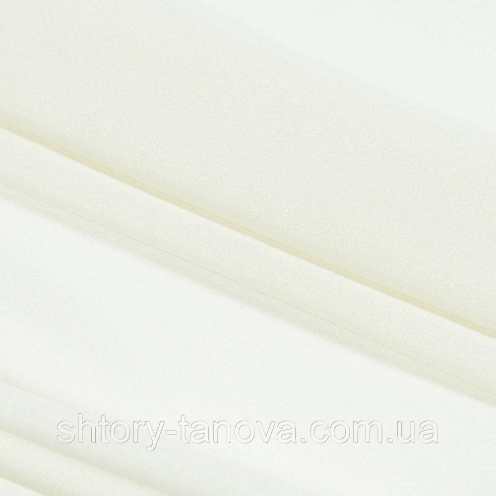 Тюль з обважнювачем креп ДОРОТІ/ крем-брюле, фото 1