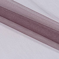 Тюль микросетка тюль сетка мелкая ткань на отрез пурпурно-сливовый