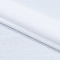 Плотный тюль, легкая портьера ткань для штор белый с утяжелителем
