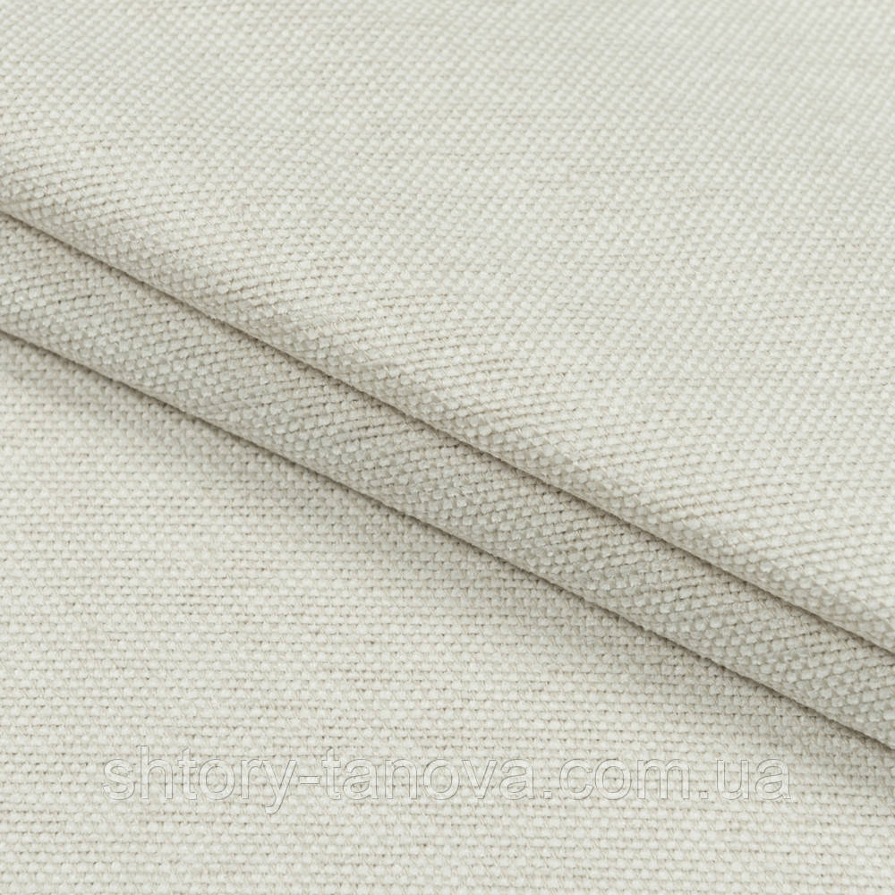 Рогожка Дамалис / крем-брюле, фото 1