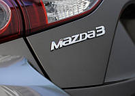 Эмблема надпись багажника Mazda 3