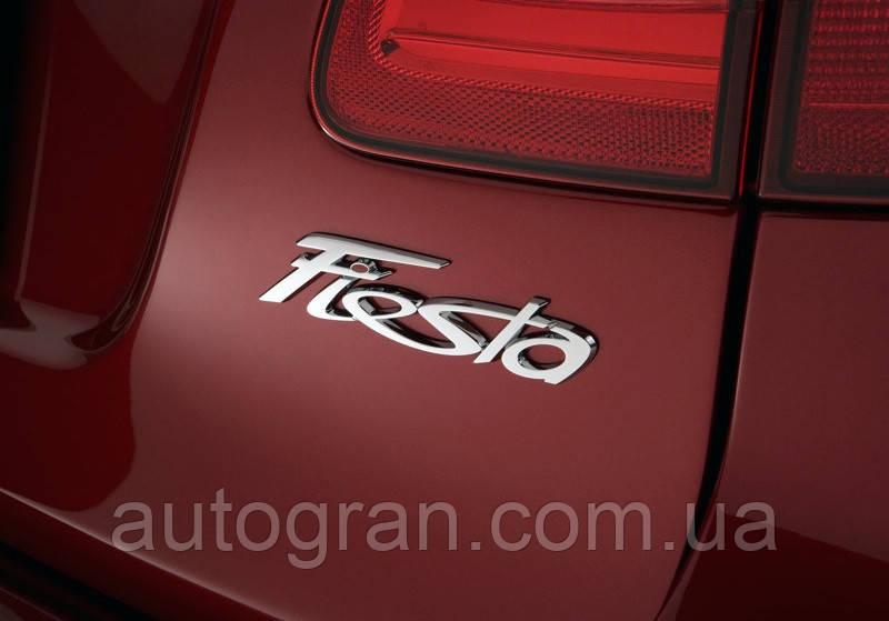 Емблема напис багажника Ford Fiesta
