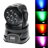 Світломузика Led head par світлодіодна голова led moving head, світломузика