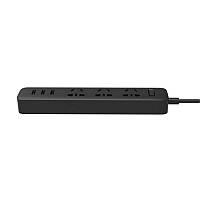 Удлинитель Xiaomi Mi Power Strip (3 розетки + 3 USB-port) Black (XMCXB01QM) (NRB4028CN)