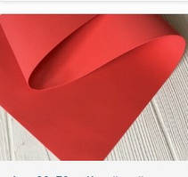 Фоаміран 1 мм червоний 50х50 см