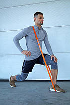 Резинка для тренувань опір 10-35кг CrossFit Level 2 Orange PS - 4052, фото 2