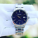 Часы Seiko SRPA29K1 Classic Automatic Blue Dial, фото 6