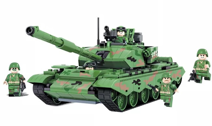 Конструктор Winner 1308 Tank Battle, 492 деталі