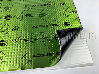 Віброізоляція Acoustics PROFY А4, 70x50 см, товщина 4.0 мм (лист 0,375 м2)