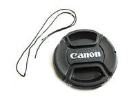 Крышка Canon диаметр 49мм, с шнурком, на объектив - Вища Якість та Гарантія!