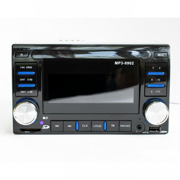 Автомагнітола 2Din MP3 USB AUX FM 9902