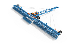 Борона ротаційна БР-14  ANTOKS  Трансформер ( 3в1 крила по 6 метрів,+навіски на крилах та опорні колеса)