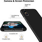 Чохол Silicone Case для iPhone XS Max Black, фото 6