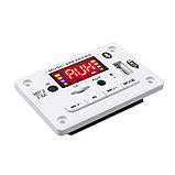 Mp3 модуль з bluetooth 5.0, FM радіо, USB, microSD, функція запису, модель JQ-D106BT, колір білий, фото 6
