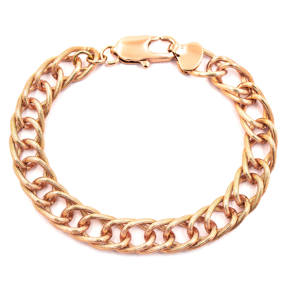 Позолота Браслет без каменів 20 см 824280.2, фото 1