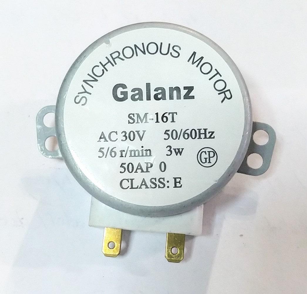 Моторчик тарілки 30V Galanz GAL-5-30-TD 5/6/r/min мікрохвильової печі