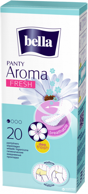 Щоденні гігієнічні прокладки Bella Panty Aroma Fresh 20 шт.